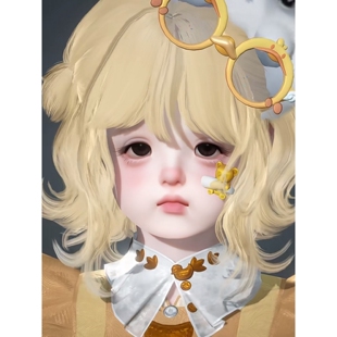 布西西呀 嘤嘤酱 可爱萌妹 逆水寒手游捏脸全职业女通用 原版