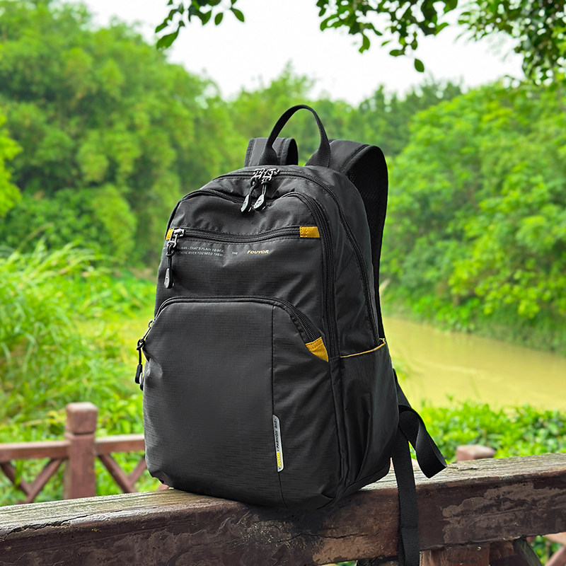 FOUVOR大容量双肩包男大学生高中书包女旅行背包通勤商务电脑包