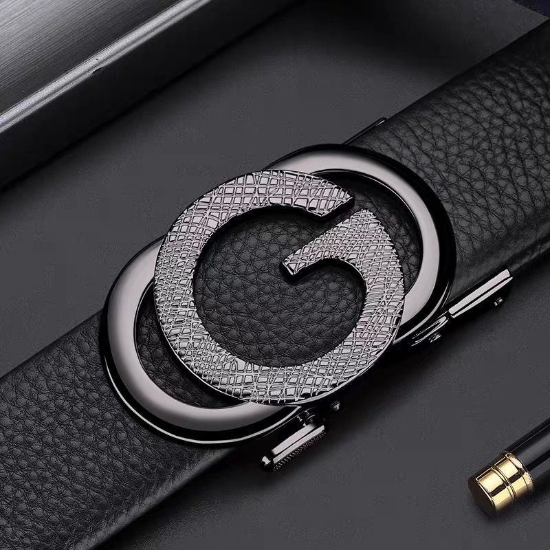 2026新款皮带男士真皮潮流自动扣商务年轻人时尚简约裤腰带男