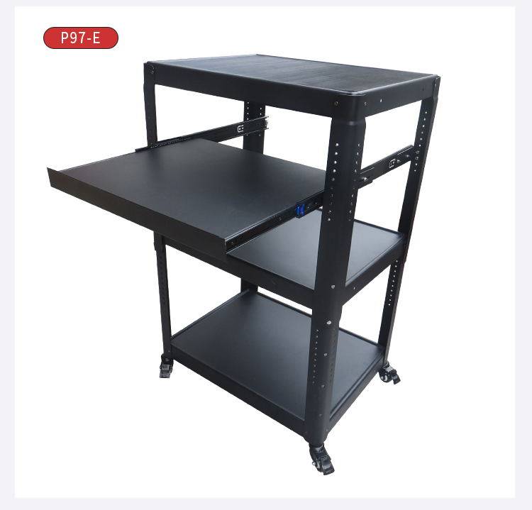 厂价直销投影机移动车电脑仪器移动推车电脑推车设备工作台P97-12
