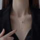 Dani Glam 圆珠项链气质轻奢颈链925银豆豆锁骨链 设计师 法国