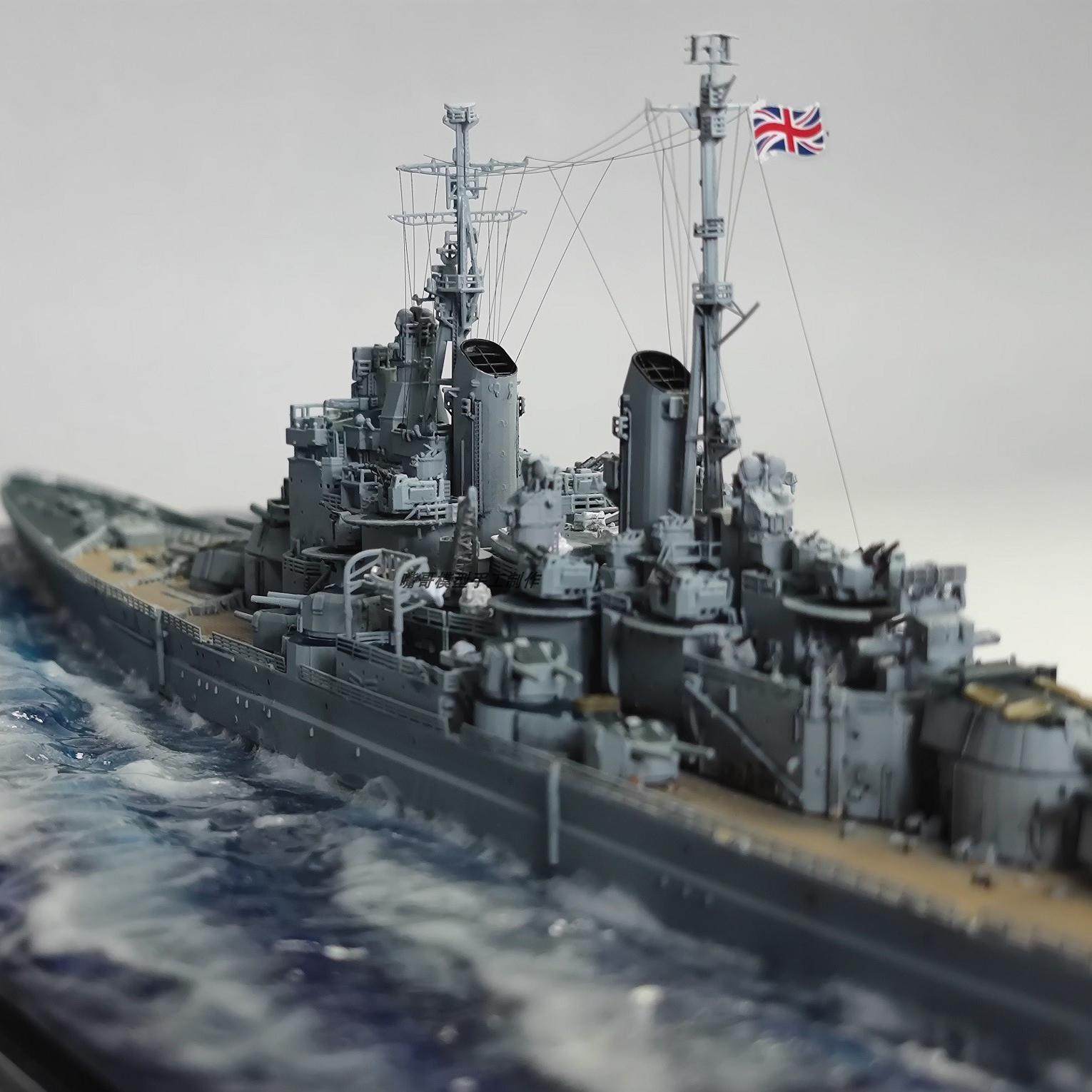 仿真模型战列舰3D打印