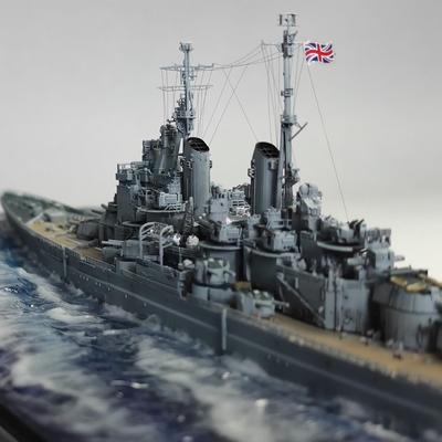 仿真模型战列舰3D打印