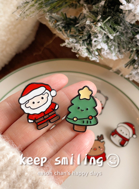 Keepsmiling原创设计圣诞徽章