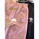 儿童装 卡通冲锋裤 女孩冬季 女童加绒裤 休闲裤 2025新款 韩版 子秋冬款