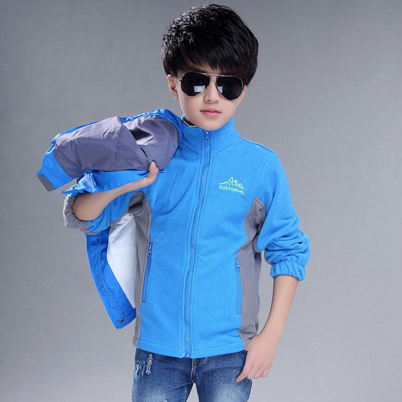 Veste pour garcon en mélange - Ref 2157464 Image 4