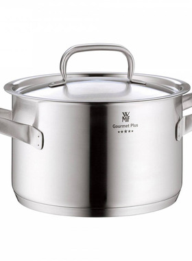德国WMF福腾宝Gourmet Plus五星不锈钢16cm1.9L汤锅奶锅燃气灶
