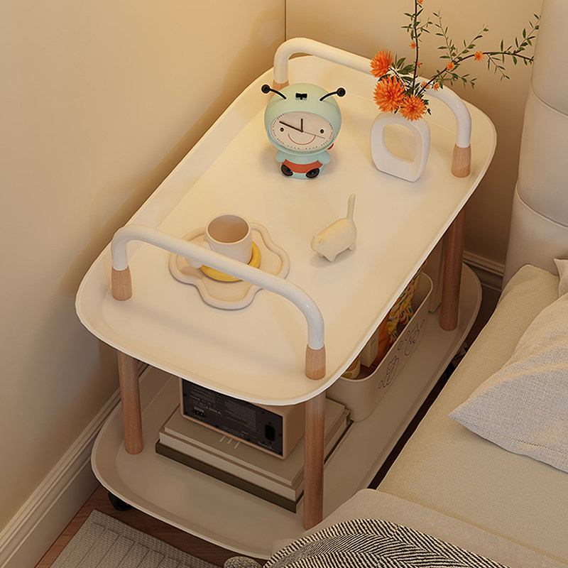 置物架家用沙发边几滑轮小推车客厅小茶几小户型创意边柜子工具车,住宅家具,搁板/置物架/家用陈列架,淘宝优惠券,粉丝福利购,淘宝优惠卷