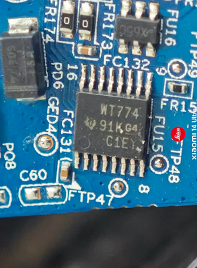 原装进口 SN74AVC4T774PWR 丝印WT774 TSSOP-16 总线收发器芯片