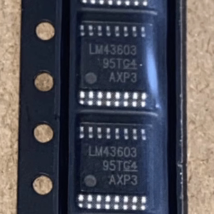 LM43603    43603AQ  汽车电脑板同步降压电压转换器芯片