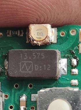 13.575 大众车系 迈腾遥控器汽车钥匙易损陶瓷晶振汽车遥控2脚503