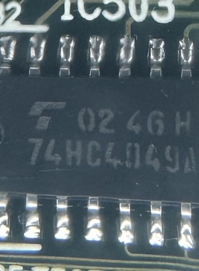 全新TC74HC4049AF 74HC4049A 逻辑器 贴片SOP16 中体5.2MM 可直拍