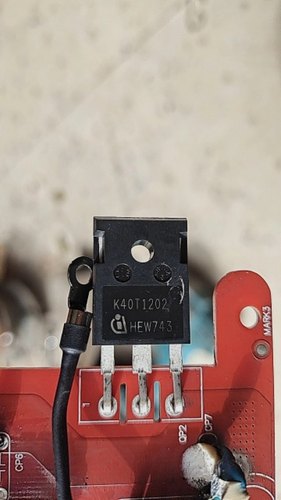 K40T1202 40A 1200V  汽车电脑板插脚三极管拆车测试好