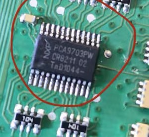 PCA9703PW TSSOP24 大众MCB电脑板雨刮喷水通讯接口扩展器IC芯片