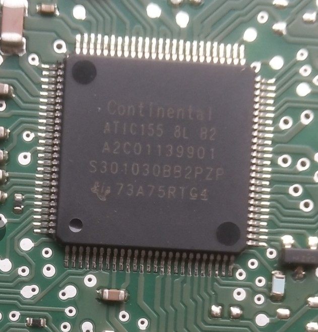 ATIC1558LB2汽车电脑板