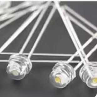 直插2脚 12V 红光 白发红 全新 奔驰尾灯草帽灯珠LED灯