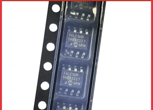 现货供应24LC16B-I/SN 贴片SOP-8 存储芯片 电可擦除可编程只读存
