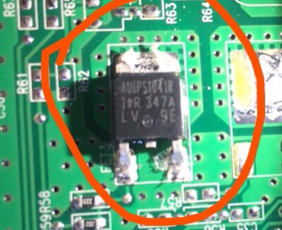 贴片MOS场效应管AUIPS1041R TO-252 智能电源开关三极管