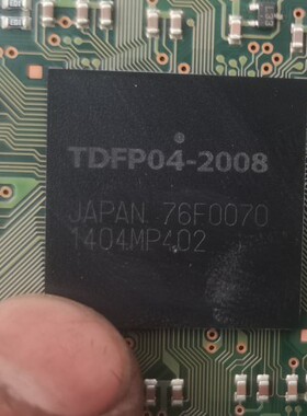 TDFP04-2008 汽车电脑板CPU芯片空白无数据