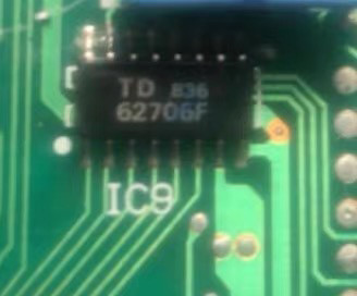 62706F TD62706F汽车电脑板驱动IC芯片