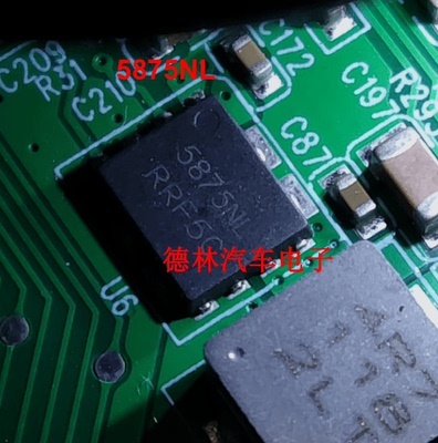 5875NL 吉利几何A仪表场效应管 QFN