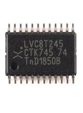 LVC8T245 74LVC8T245PW,118 TSSOP-24 8位双电源转换收发器
