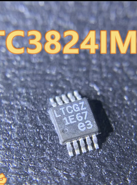 LTC3824IMSE LTC3824 丝印LTCGZ 线性稳压器 MSOP-10 直拍