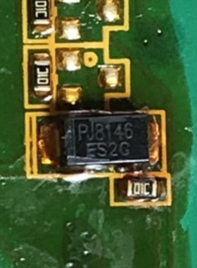 2A400V超快恢复二极管DO214AC即SMA丝印ES2G实图可直购