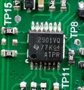 LM2901VQPWRQ1丝印2901VQ 模拟比较器,四路精度TSSOP