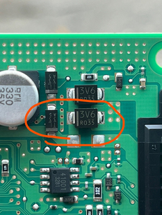 3A600V车规整流二极管DO 214AA丝印3V6