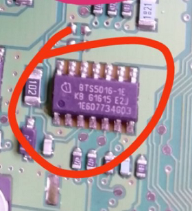 BTS5016-1E 长城哈弗H2刹车灯芯片 车身模板BCM刹车灯IC