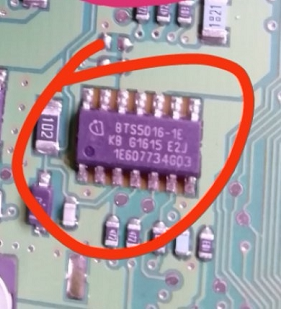 BTS5016-1E 长城哈弗H2刹车灯芯片 车身模板BCM刹车灯IC