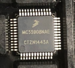 全新原装正品MC33908NAE 贴片LQFP48封装 MC33908 电源管理芯片