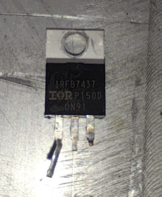 原装正品 IRFB7437PBF TO-220 N沟道 40V/250A 直插MOSFET