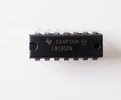 全新 LM3900N LM3900 DIP14脚 四运算功放芯片 直插 DIP-14