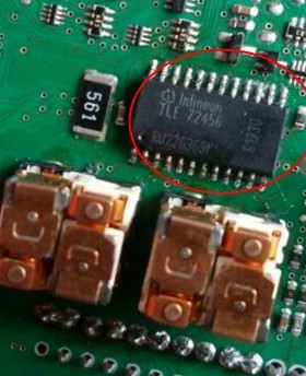 TLE7245G TLE72456 汽车电脑板常用易损芯片 贴片24脚 可直拍