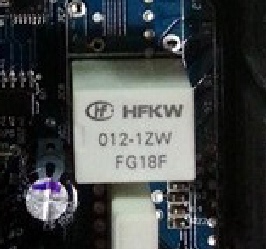 HFKW-012-1ZW(136) 宝典中控盒易损车窗玻璃升降继电器器5脚位