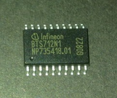 BTS712N1 汽车电脑板IC芯片 内部电源驱动开关芯片 全新进口直拍