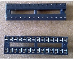 ATMEGA8L-8PU IC测试座 28P 28脚芯片座 DIP28 窄体