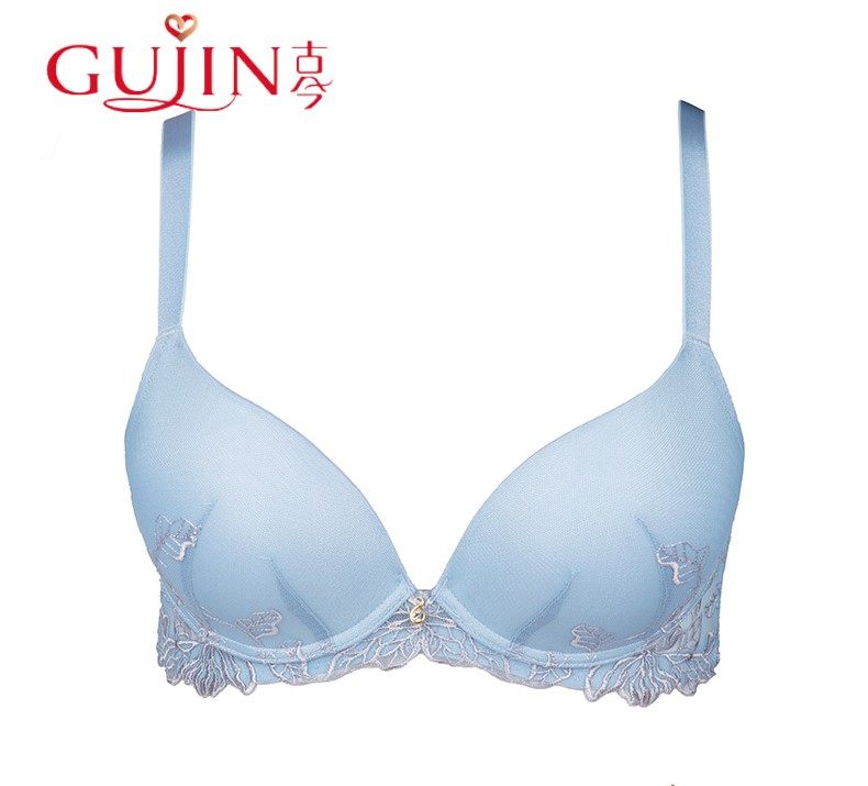 GUJIN古今内衣集中聚拢低鸡心3/4上薄下厚钢圈侧收副乳文胸0F801,女士内衣/男士内衣/家居服,文胸,淘宝优惠券,粉丝福利购,淘宝优惠卷