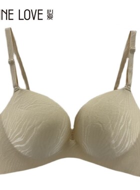 爱慕旗下心爱内衣3/4高侧比薄杯大胸显小舒适包容文胸SL15171