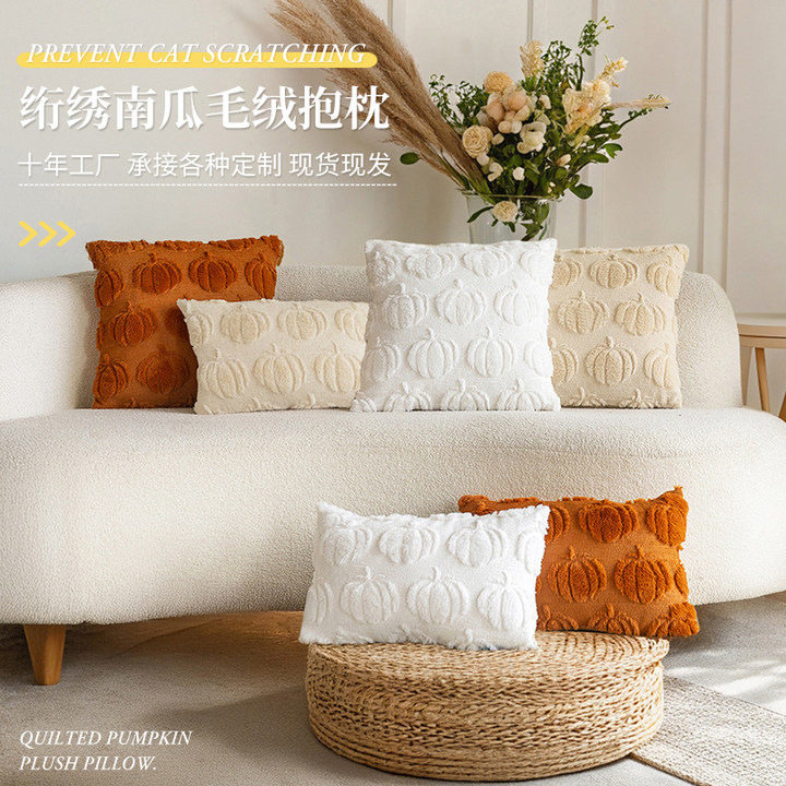 2025新款沙发靠背垫客厅沙发抱枕飘窗腰靠垫创意抱枕靠枕套不含芯