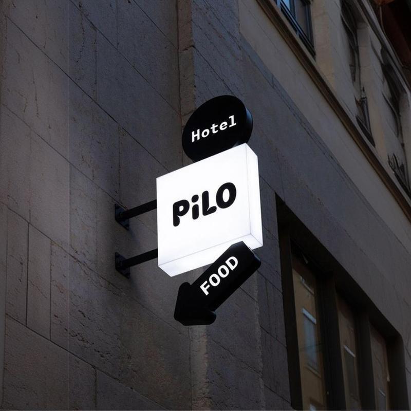 户外侧招双面灯箱广告牌新款颜色网红小店门头亚克力灯箱招牌定制