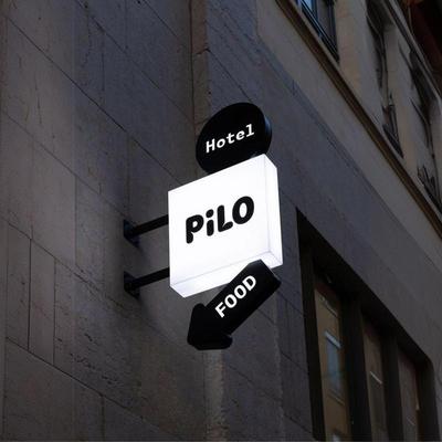 户外侧招双面灯箱广告牌新款颜色网红小店门头亚克力灯箱招牌定制