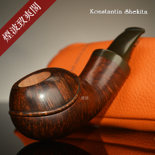 手工制 烟斗 Smooth Konstantin Shekita 乌克兰 石楠木 烟波