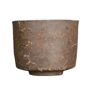 日本千叶 当代陶艺大师 平松龙马 裂纹 银彩 茶碗 茶杯