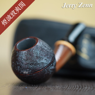 牛角饰圈 中国台湾 石楠木烟斗 双线牛头型 zenn 曾朝阳 Jerry