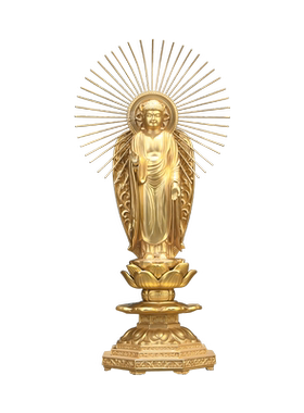 御西狗猪年生人本命佛立像