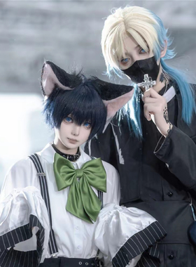 绿色学院JK制服缎面蝴蝶结日系领结羽根免打配饰领花水cos洁世一