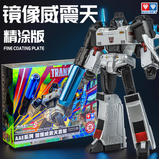 奥迪双钻变形金刚威震天男孩玩具儿童擎天柱声波红蜘蛛模型手办G1